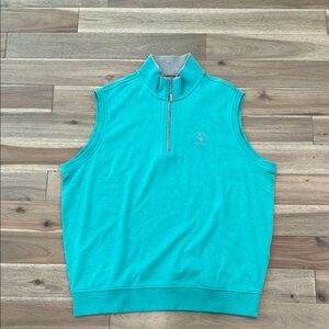 Carnoustie aqua green golf sweater vest Polo Shirt